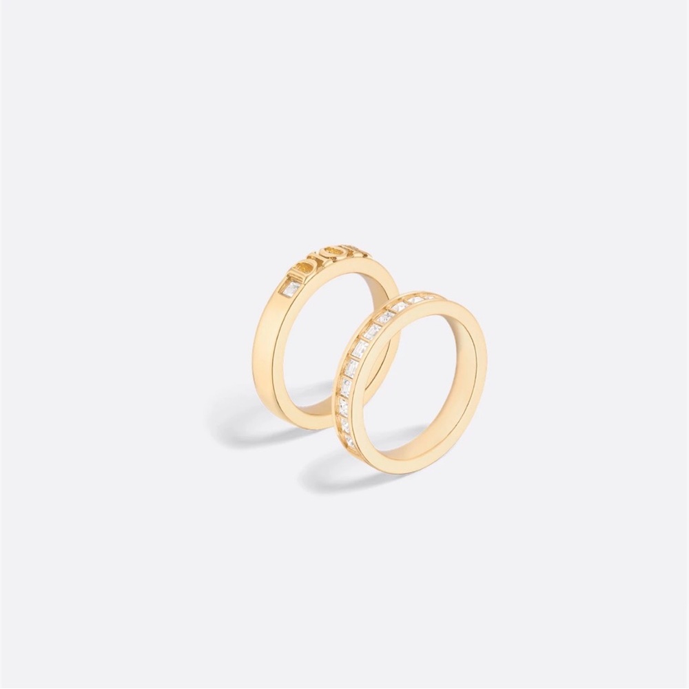 Dior Gold Women's Ring Duo